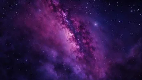 Background of a purple night sky Stock Illustration