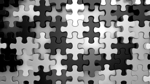 Background of Puzzles Stock-Footage 331523313