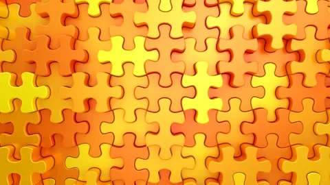 Background of Puzzles Stock Footage 331986991
