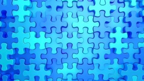 Background of Puzzles Stock-Footage 331987169