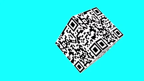 Background with QR code. Stock-Footage 301244777