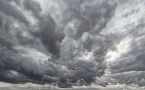 Background rain clouds Stock Photos