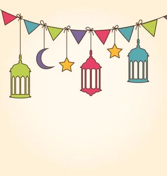 Background for Ramadan Kareem Stock Illustration