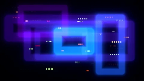 Background: Rapid lines and squares. Abstract movement Stock Footage 151466519