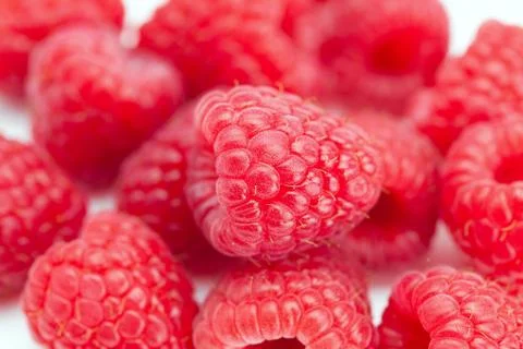 Background of raspberry Stock Photos