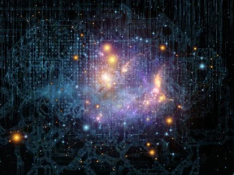 Background of Reality 스톡 일러스트