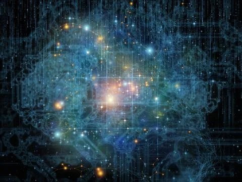 Background of Reality Illustrazione stock