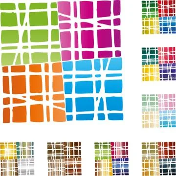 Background, rectangles, abstract, colored Stock Illustration