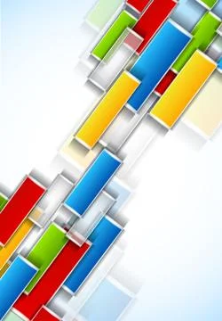 Background with rectangles Stock Illustration