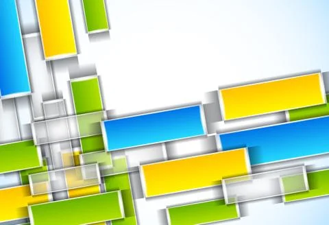 Background with rectangles Stock Illustration