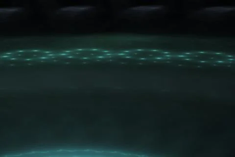 Background for rectangular card - abstract digitally rendered fractal design Stock Illustration