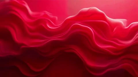 Background, red, abstract, motion, color, wave, silk, smooth Stock Footage 296040608