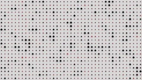 Background red and black squares that change their size. Stock Footage 162383237