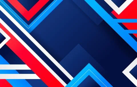 Background red blue white -abstract-background Stock Illustration
