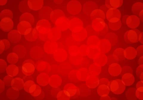 Background of red blurred lights Stock Illustration