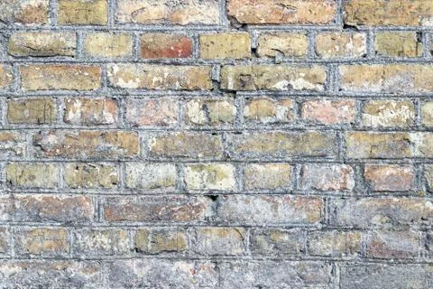 Background of red brick wall pattern texture. Stock Photos