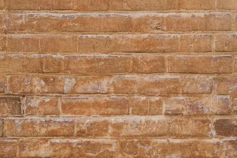 Background. Red brick wall Foto stock