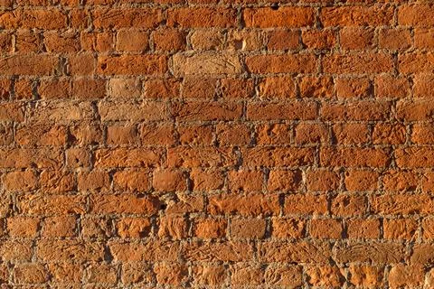 Background from the red brick wall Stock Photos