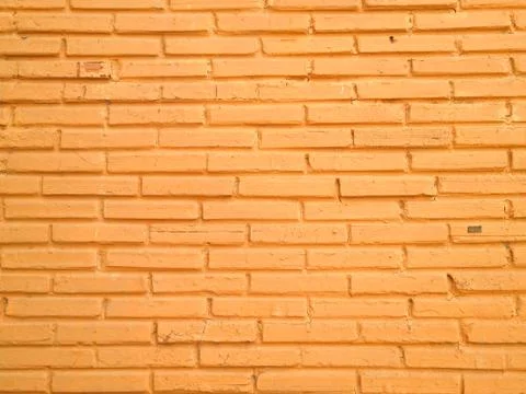 Background of red brick wall texture Stock Photos