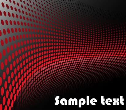 Background with red circles Stock Illustration