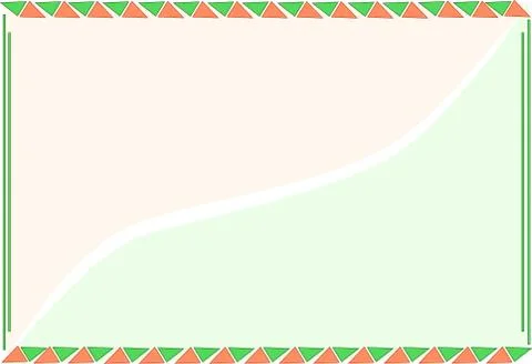 Background red green treangles Stock Illustration