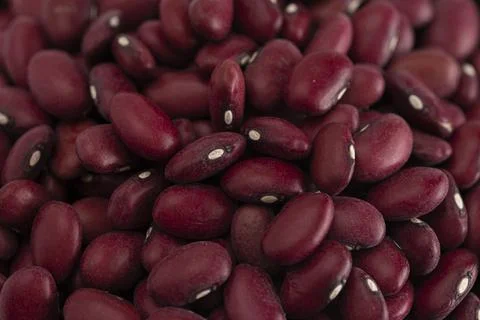 A Background of Red Kidney Beans Stock Photos