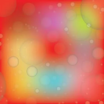 Background Red Orange Bokeh,Vector Illustration. EPS10 Stock Illustration