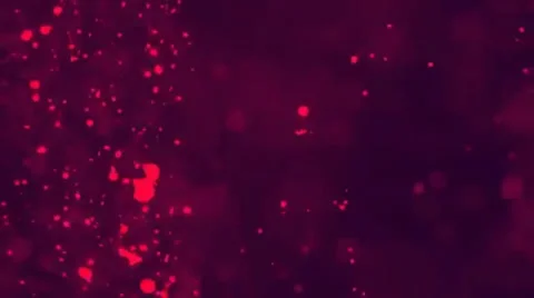 Background - red particle animation Stock Footage 34323098