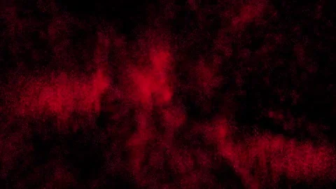 Background of red particles moving from the sides with turbulence Video stock 242067007