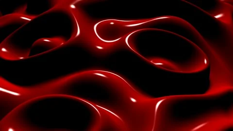 Background with Red Plasma, Exclusive, Reflection, Unique Design, Paints Stock Footage 303847885