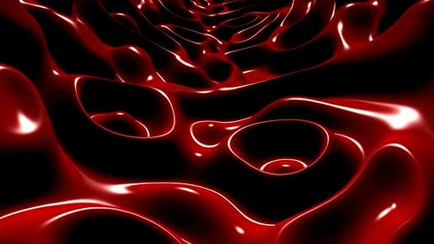 Background with Red Plasma, Exclusive, Unique Design, Paints, Reflection Stock Footage 303847910