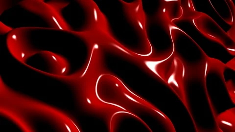 Background with Red Plasma, Unique Design, Paints, Exclusive, Reflection Stock Footage 303847960