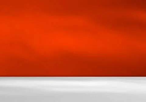 Background red wall dark table studio room empty bar podium shadow Stock Photos