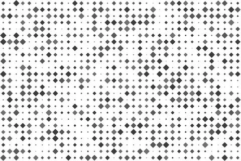 Background with repeating elements, cubes of different sizes in shades of gray Stock Illustration