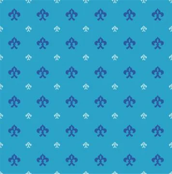 Background of Retro different vector seamless patterns tiling Illustrazione stock