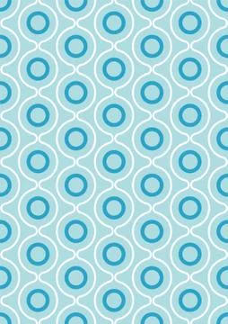Background of Retro different vector seamless patterns tiling Stock Illustration