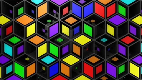 Background of Rhombus Stock Footage 110927837