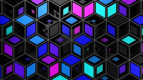 Background of Rhombus Stock Footage 111016953