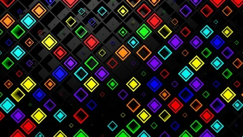 Background of Rhombuses Stock Footage 122150046