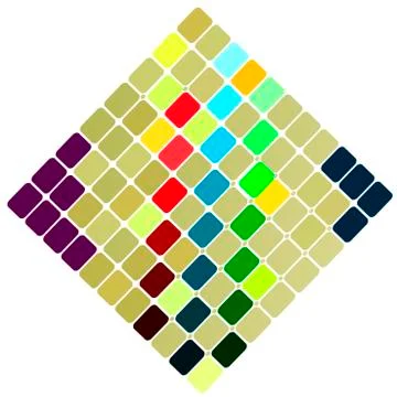 Background of rhombuses Stock Illustration