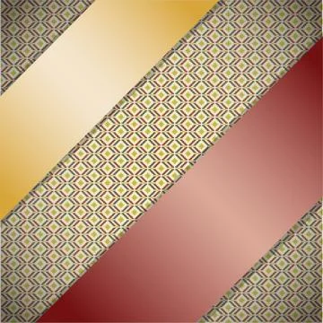 Background with ribbons. Stock Illustration