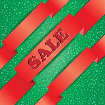 Background with ribbons. Stock Illustration