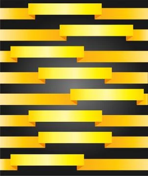 Background with ribbons. Stock Illustration