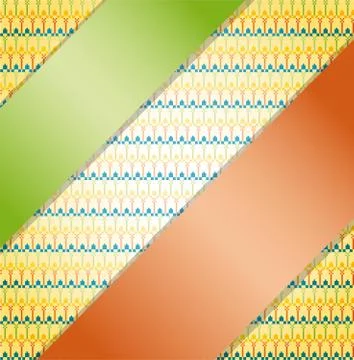 Background with ribbons. Stock Illustration