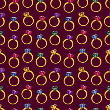 Background of rings Stock Illustration