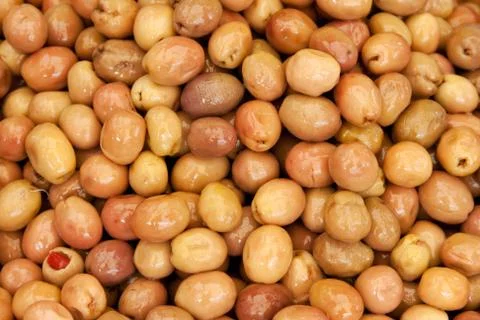 Background of ripe olives Stock Photos