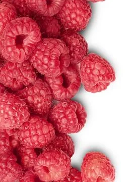 Background from ripe raspberry Stock Photos