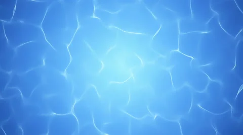 Background of rippled pattern of clean water in a blue swimming pool Stock Footage 55759788