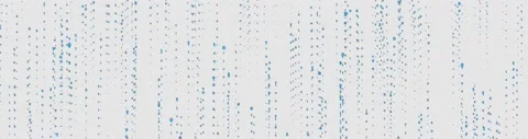 Background of the rise of digital rain in the binary matrix of big data comp Stock Footage 136668573