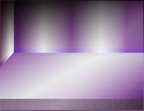 Background room corner Stock Illustration